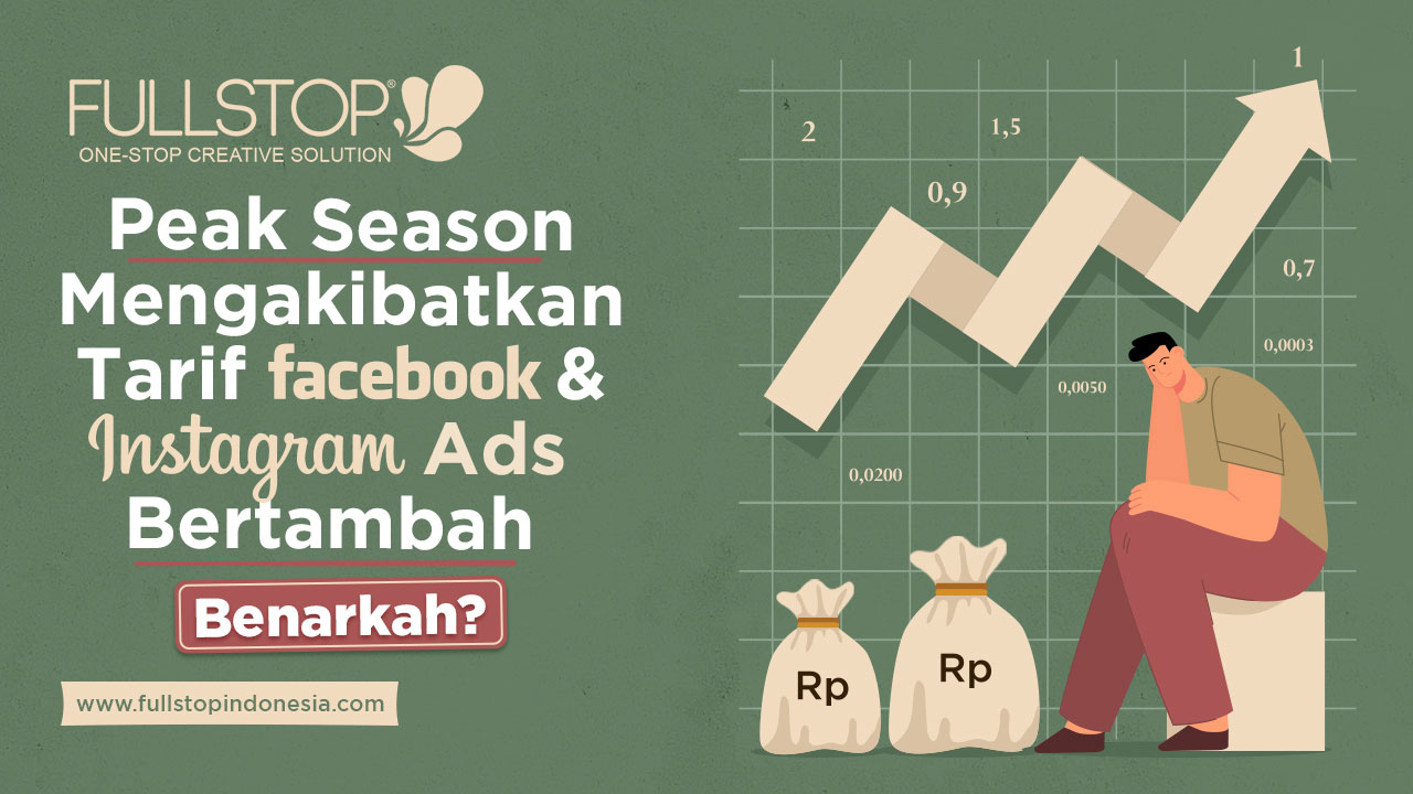 Peak Season Mengakibatkan Tarif Facebook & Instagram Ads Bertambah. Benarkah?